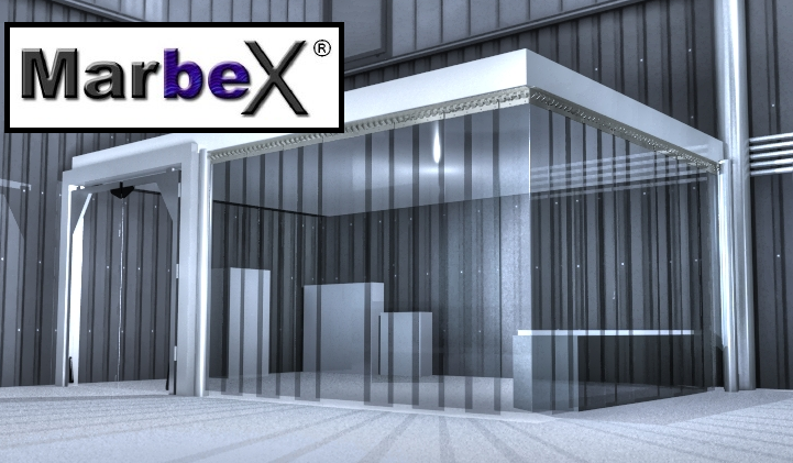Marbex® Reinraum Vorhang