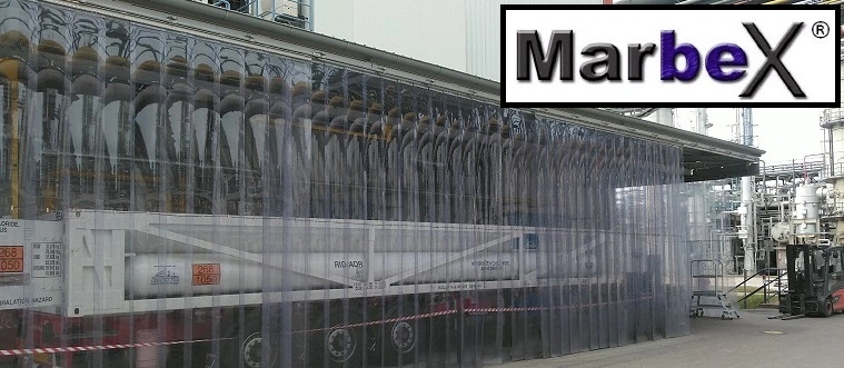 PVC Streifenvorhang Verschiebbar